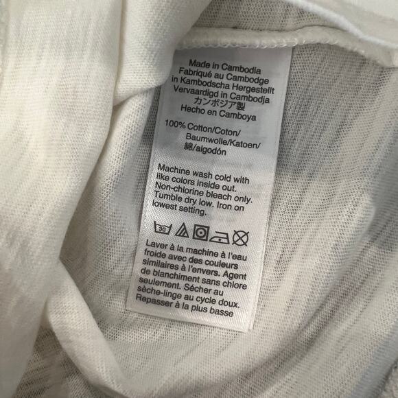 NWT J. Crew Kids' Red/White/Blue America Peace 4th of July T-Shirt - Picture 7 of 8